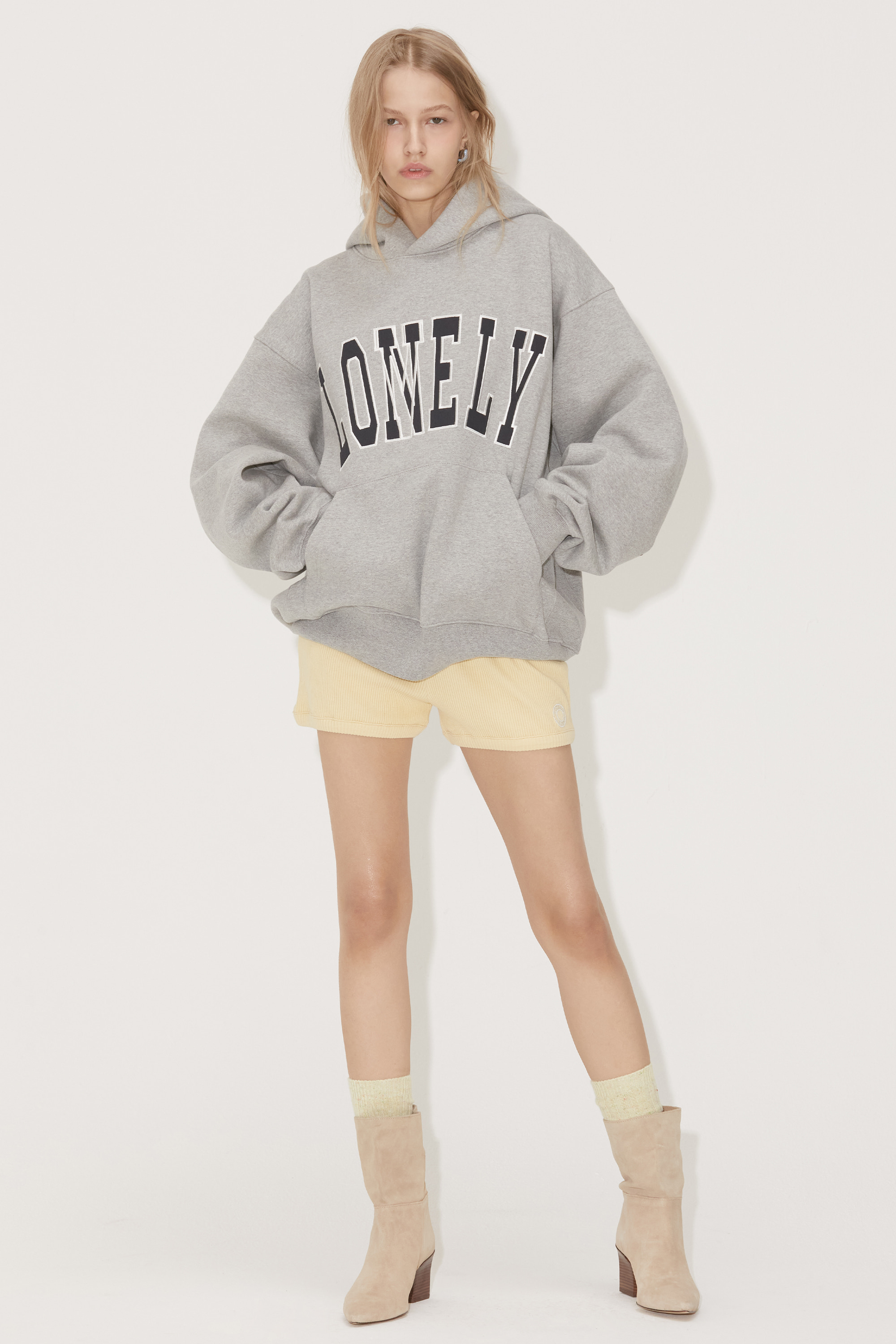 LONELY/LOVELY FLUFF HOODIE