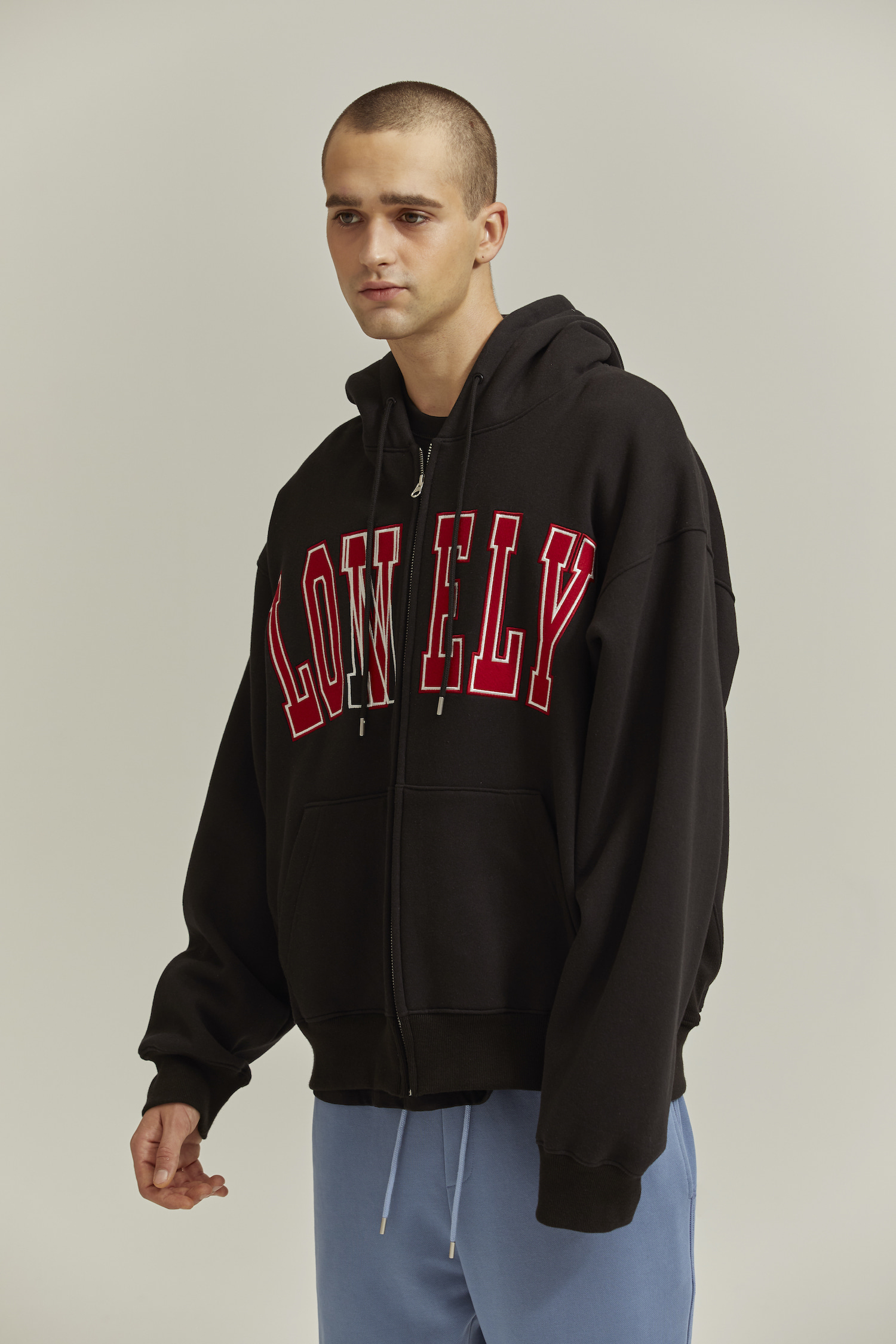 LONELY/LOVELY HOODIE ZIP-UP
