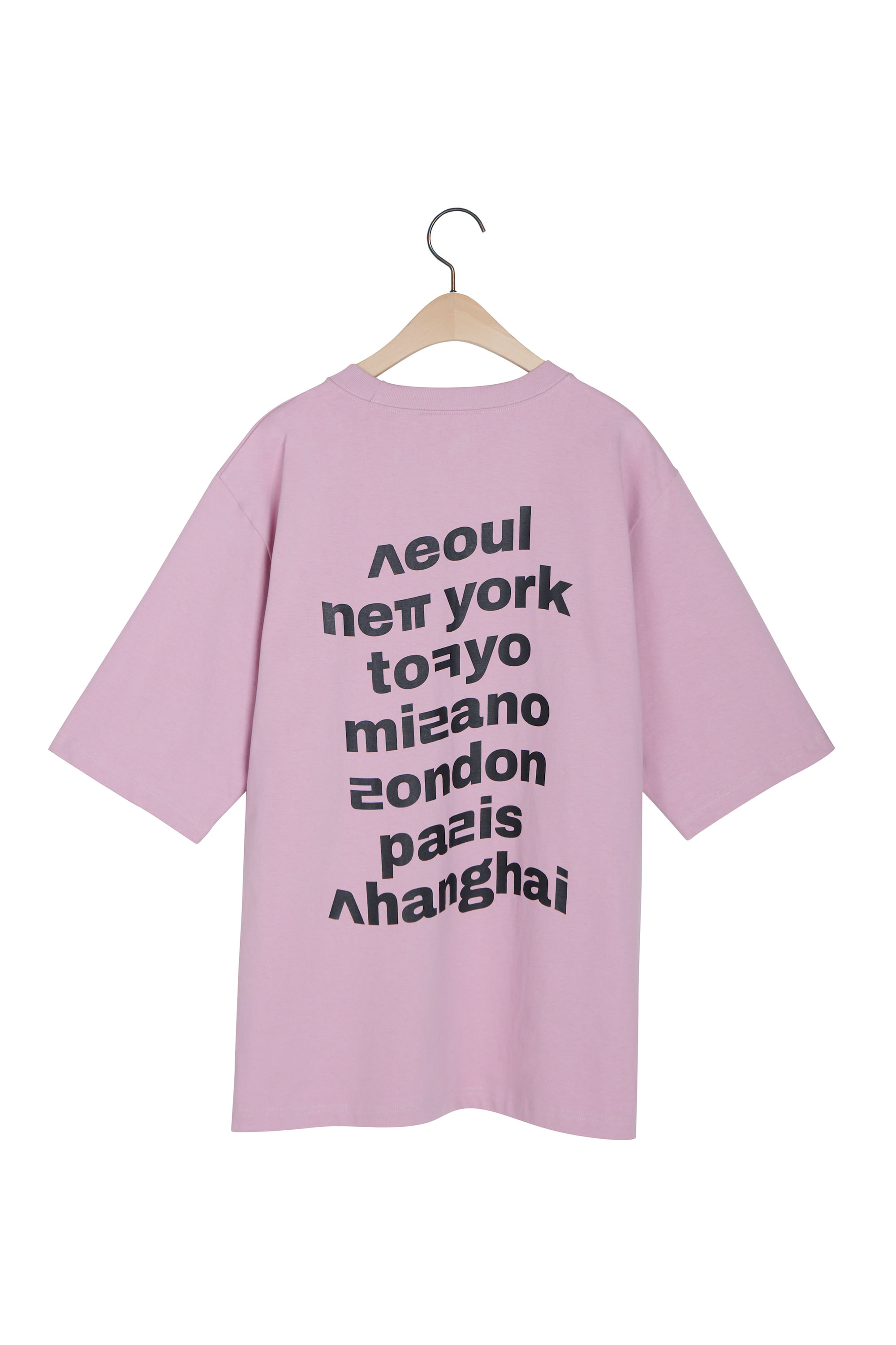 [CARRY OVER] LOVE CITY LOGO T SHIRT PINK
