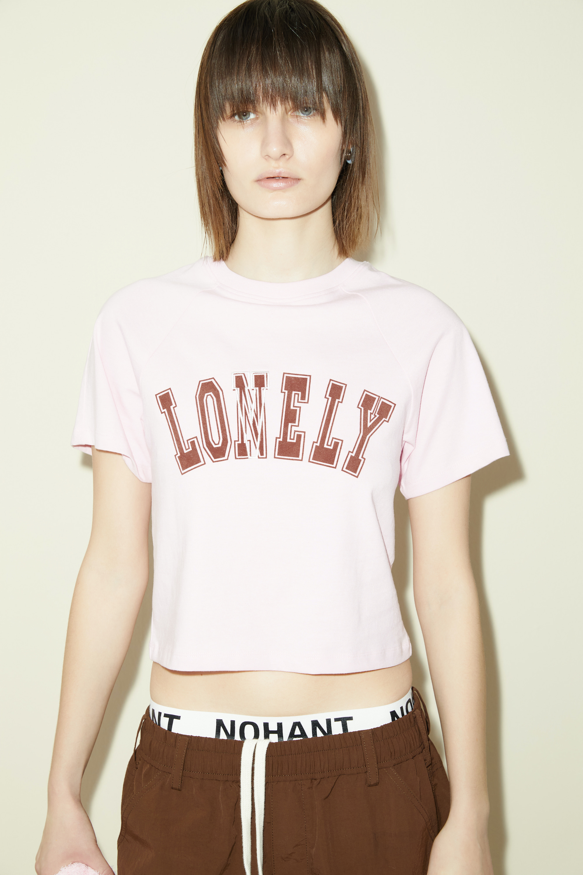 LONELY/LOVELY BABY T SHIRT PINK