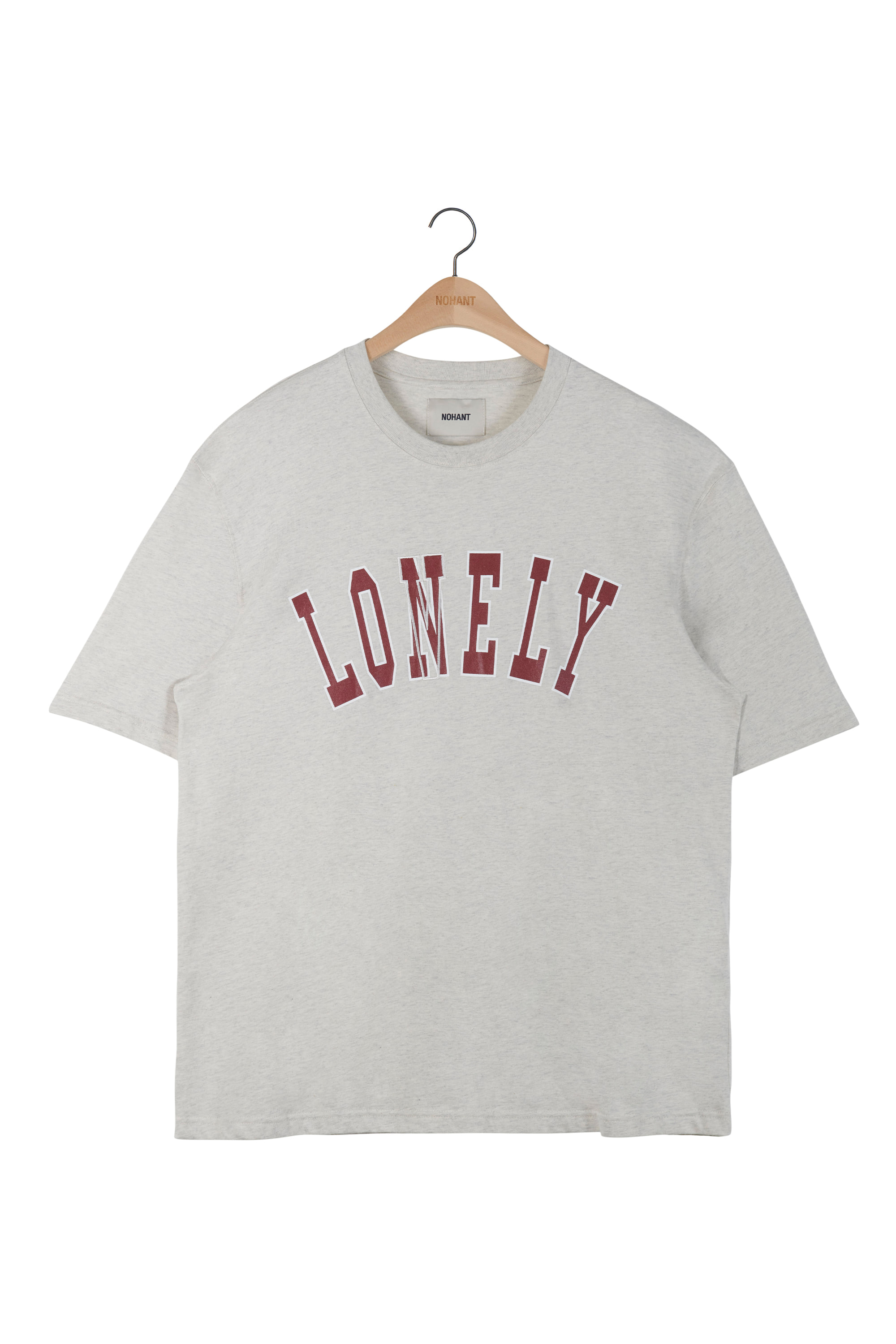 [CARRY OVER] LONELY/LOVELY SHORT SLEEVE T SHIRT OATMEAL